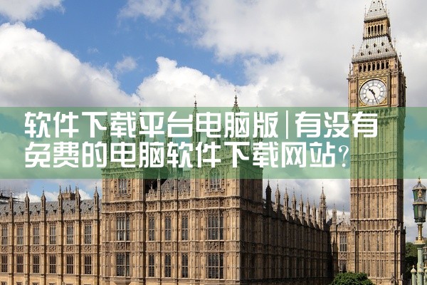 软件下载平台电脑版
