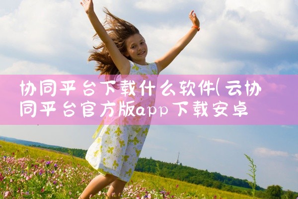 协同平台下载什么软件